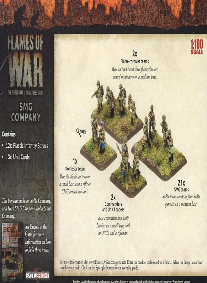 Flames of War: Mid War: Soviet: SMG Company (SBX51) - Image 2
